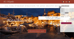 Desktop Screenshot of hotel-le-magnolia.com